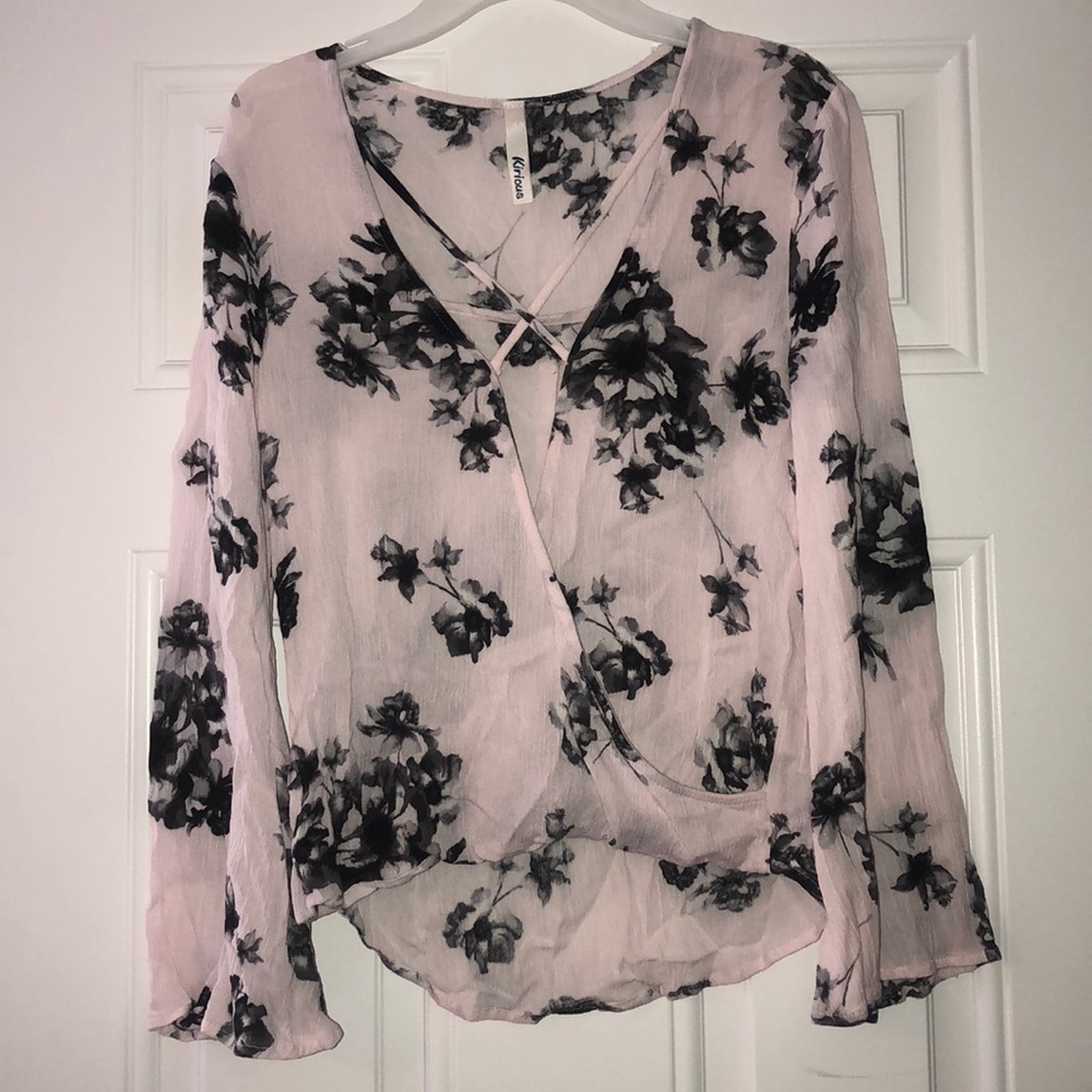 Criss-Cross long sleeve